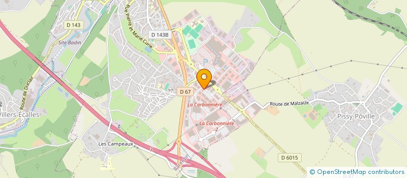 localisation de l'entreprise SCI LC BARENTIN  BARENTIN