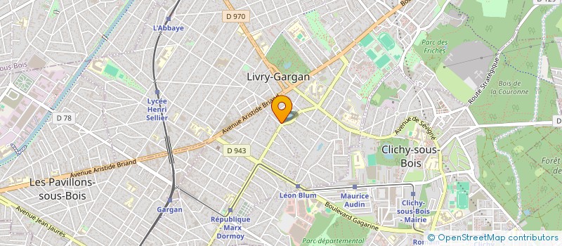 localisation de l'entreprise SCI LC ENGHIEN à LIVRY-GARGAN