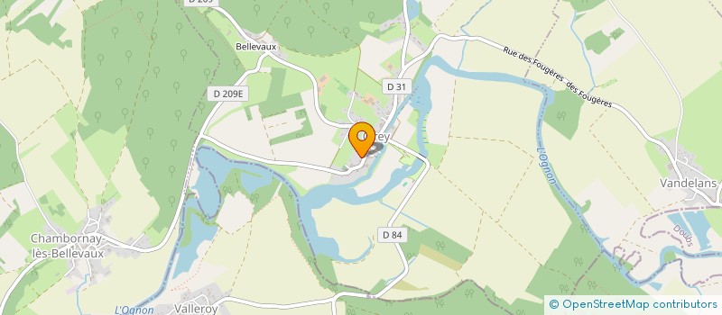 localisation de l'entreprise SCI LC MONCEY  CIREY