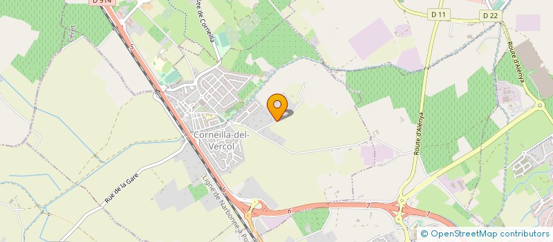localisation de l'entreprise SCI LC-NAVITAU  CORNEILLA-DEL-VERCOL