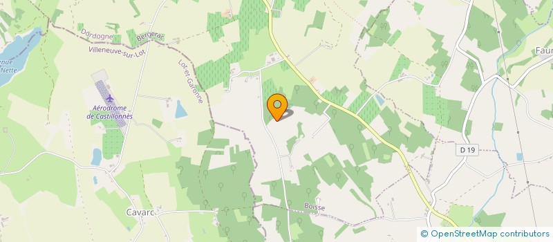 localisation de l'entreprise SCI LC3  BOISSE