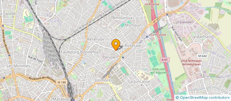 localisation de l'entreprise SCI LC3G à TOULOUSE