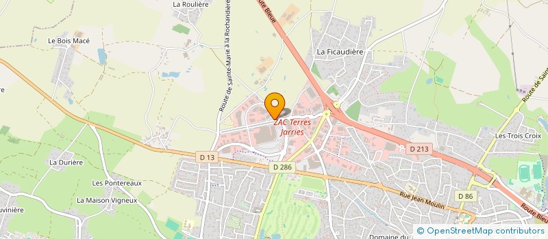 localisation de l'entreprise SCI LCAP  PORNIC