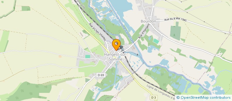 localisation de l'entreprise SCI LCB  HANGEST-SUR-SOMME