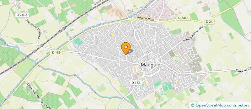 localisation de l'entreprise SCI LCB  MAUGUIO