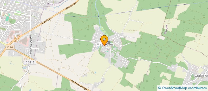 localisation de l'entreprise SCI LCB  LAGLORIEUSE