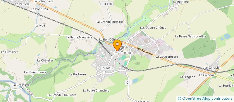 localisation de l'entreprise SCI LCB à SEVREMOINE