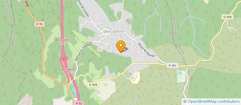 localisation de l'entreprise SCI LCBC  BELCODENE