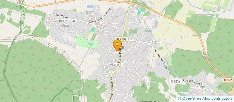 localisation de l'entreprise SCI LCC  VIARMES