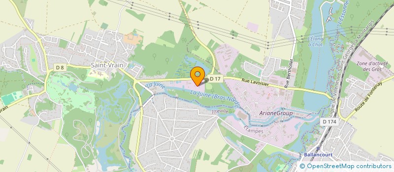 localisation de l'entreprise SCI LCC  SAINT-VRAIN