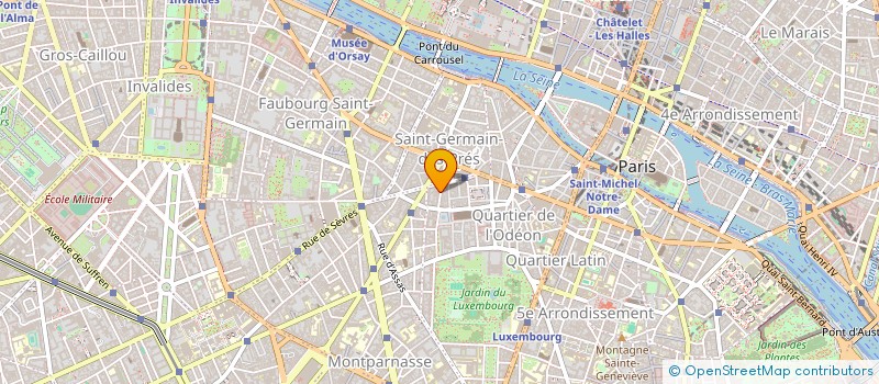 localisation de l'entreprise SCI LCC IMMOBILIER  PARIS