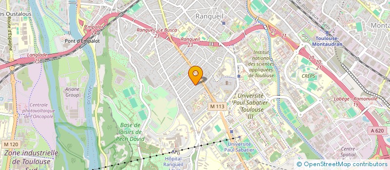 localisation de l'entreprise SCI LCCMH à TOULOUSE