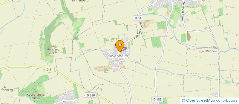 localisation de l'entreprise SCI LCCP  SCHNERSHEIM