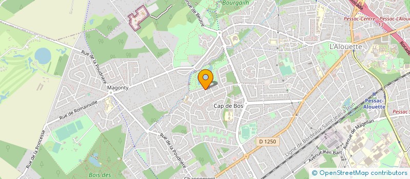 localisation de l'entreprise SCI LCCR4  PESSAC