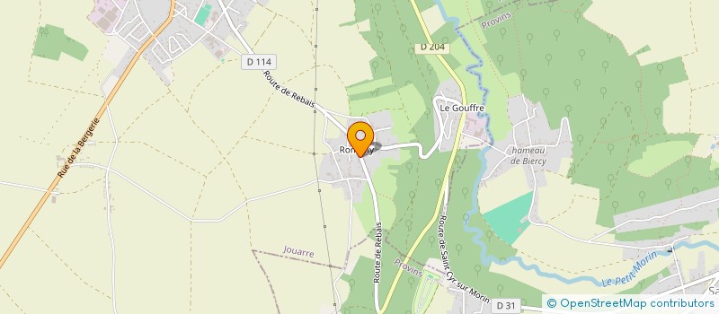 localisation de l'entreprise SCI LCD  JOUARRE