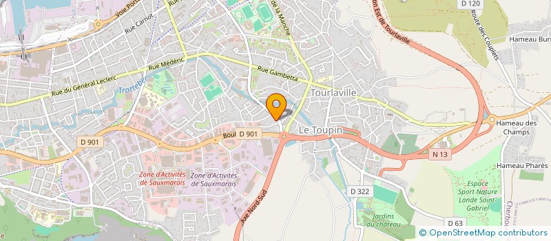 localisation de l'entreprise SCI LCD à CHERBOURG-EN-COTENTIN