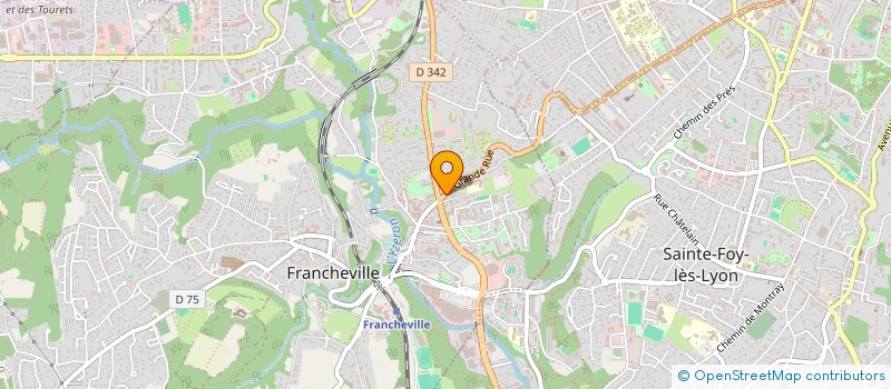 localisation de l'entreprise SCI LCDLM  FRANCHEVILLE