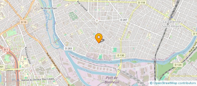 localisation de l'entreprise SCI LCE à SAINT-MAUR-DES-FOSSES