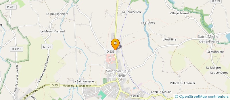 localisation de l'entreprise SCI LCF à SAINT-SAUVEUR-VILLAGES