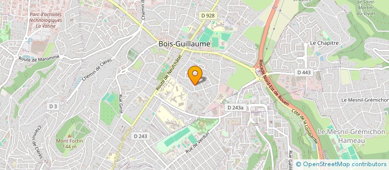 localisation de l'entreprise SCI LCFS à BOIS-GUILLAUME