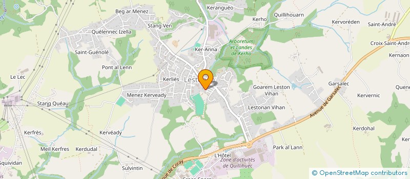 localisation de l'entreprise SCI LCG  ERGUE-GABERIC