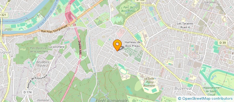 localisation de l'entreprise SCI LCH-2 à RUEIL-MALMAISON
