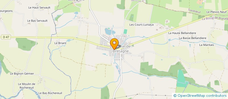 localisation de l'entreprise SCI LCJ  PANCE