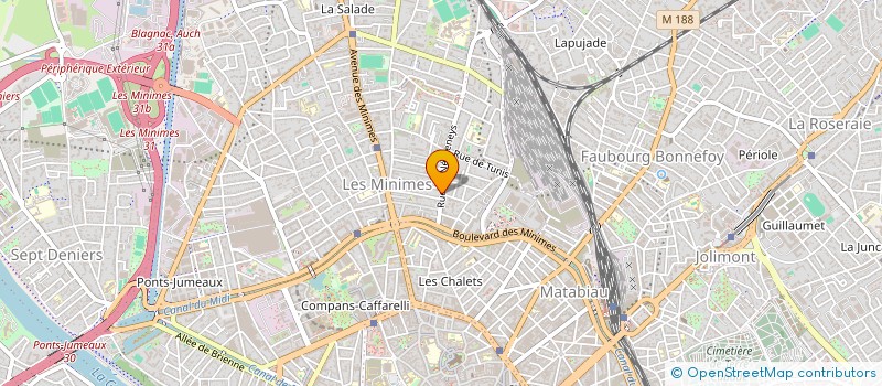 localisation de l'entreprise SCI LCL à TOULOUSE