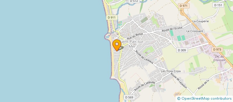 localisation de l'entreprise SCI LCL  SAINT-PAIR-SUR-MER