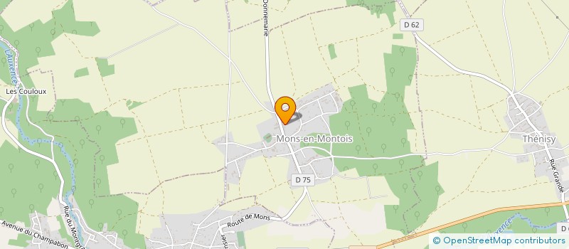 localisation de l'entreprise SCI LCM  MONS-EN-MONTOIS