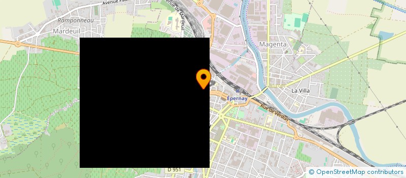 localisation de l'entreprise SCI LCM à EPERNAY