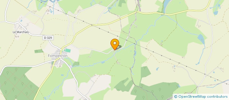 localisation de l'entreprise SCI LCM  FOMPERRON