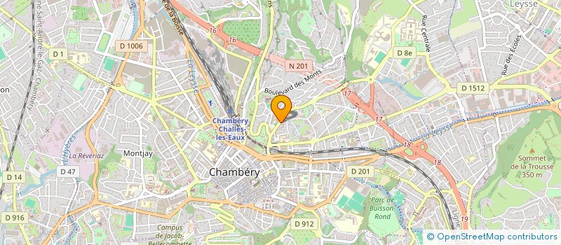 localisation de l'entreprise SCI LCMA  MONTMELIAN