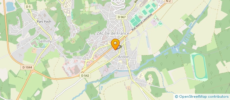 localisation de l'entreprise SCI LCMC à LAON