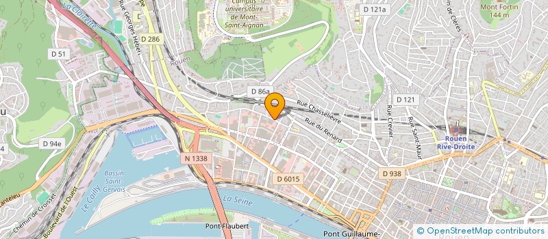 localisation de l'entreprise SCI LCMD à ROUEN