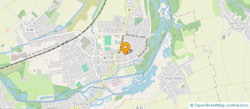 localisation de l'entreprise SCI LCMG à CORBIE