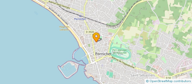 localisation de l'entreprise SCI LCMH 44 à PORNICHET