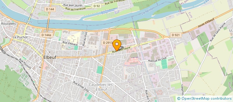 localisation de l'entreprise SCI LCMJ'S  CAUDEBEC-LES-ELBEUF