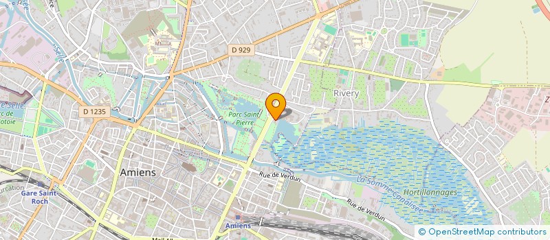 localisation de l'entreprise SCI LCML à AMIENS
