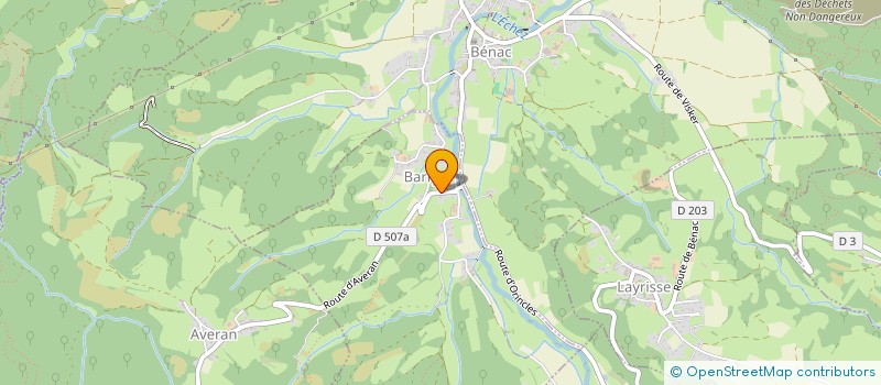 localisation de l'entreprise SCI LCML  BARRY