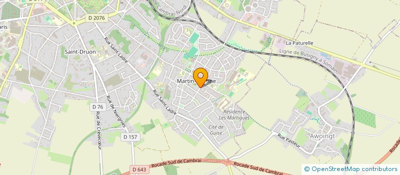 localisation de l'entreprise SCI LCNM à CAMBRAI