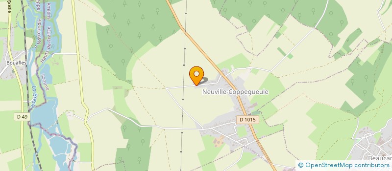 localisation de l'entreprise SCI LCPA  NEUVILLE-COPPEGUEULE
