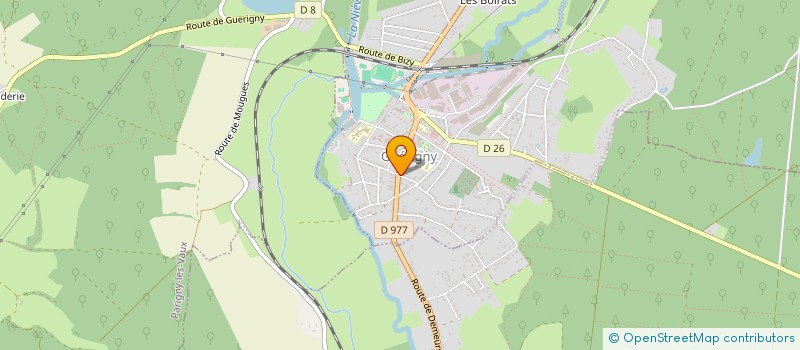 localisation de l'entreprise SCI LCPS à GUERIGNY