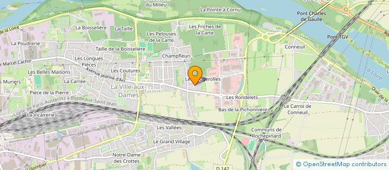 localisation de l'entreprise SCI LCR  LA VILLE-AUX-DAMES