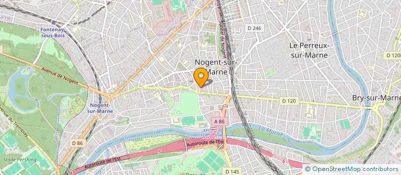 localisation de l'entreprise SCI LCR LIBERTE  NOGENT-SUR-MARNE