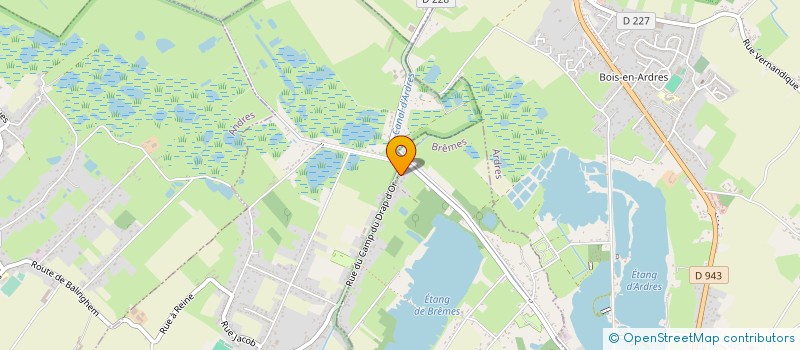 localisation de l'entreprise SCI LCSM  BREMES