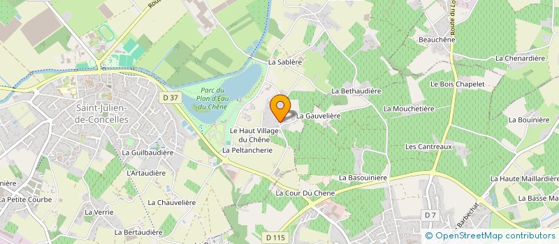 localisation de l'entreprise SCI LCT  SAINT-JULIEN-DE-CONCELLES