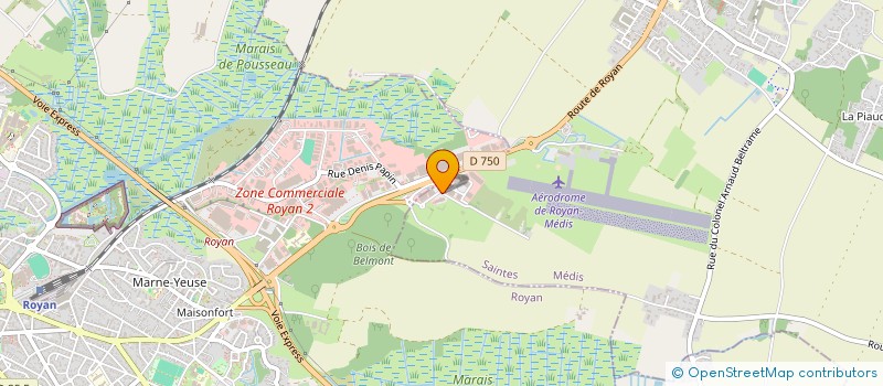 localisation de l'entreprise SCI LCV IMMO 17  MEDIS