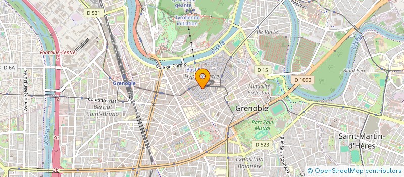 localisation de l'entreprise SCI LD à GRENOBLE