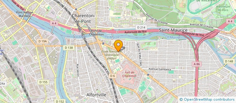 localisation de l'entreprise SCI LD à MAISONS-ALFORT